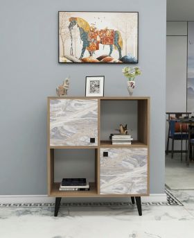 Consola, Kalune Design, Balek, 75x105x40 cm, Hitit / Stone