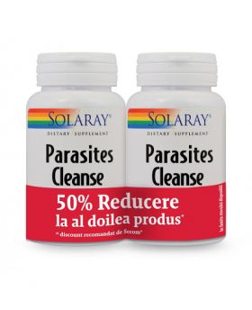 SECOM PARASITES CLEANSE 60 TABLETE 1+1 50% REDUCERE DIN AL-2-LEA PRODUS