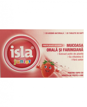 ISLA JUNIOR 20 TABLETE DE SUPT