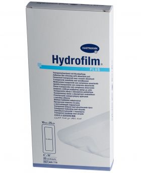 HARTMANN HYDROFILM PLUS PANSAMENT 10X25CM X 25 BUC