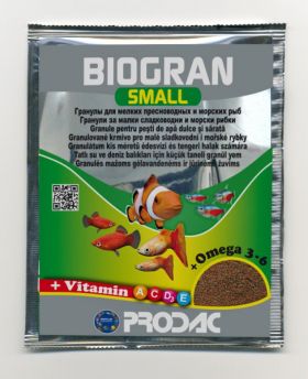 Hrana pentru pesti Prodac Biogran Small 12 g