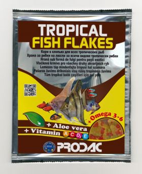 Hrana pentru pesti Prodac Tropical Fish Flakes 12 g