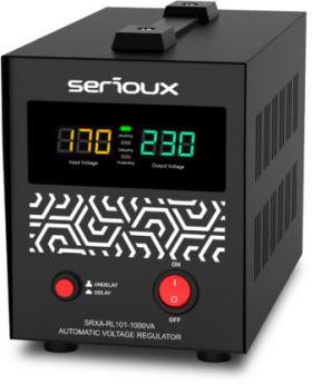 Stabilizator tensiune Serioux SRXA-RL101-1000VA 1000VA 600W