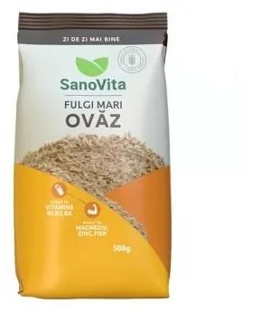 Fulgi de ovaz mari, 500g, SanoVita