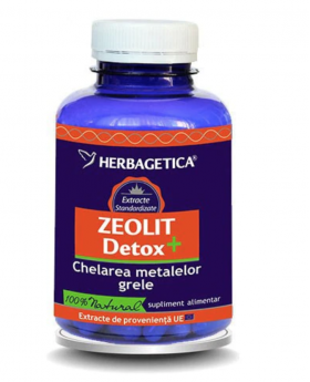 Zeolit Detox+ - Herbagetica 30 capsule