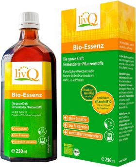 Concentrat enzimatic din 31 de plante, eco-bio, 250 ml, Livq