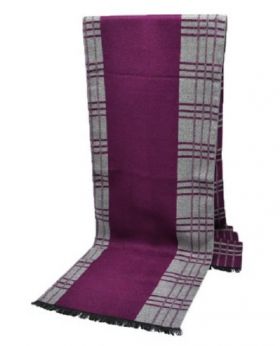 Eșarfă elegantă pentru bărbați J1298 violet