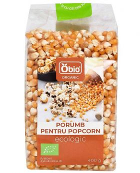 Porumb pentru popcorn, eco-bio, 400g Obio