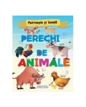 Potriveste si invata Perechi de animale