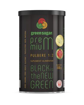 Green Sugar Premium 1:2 pulbere, 1000g, Laboratoarele Remedia