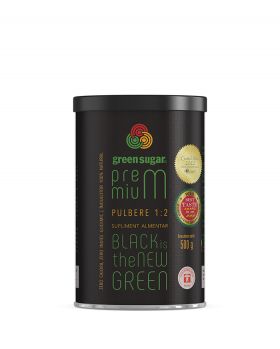 Green Sugar Premium 1:2 pulbere, 500g, Laboratoarele Remedia