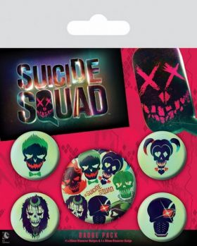 Insigna - Suicide Squad Skulls - mai multe modele | Pyramid International