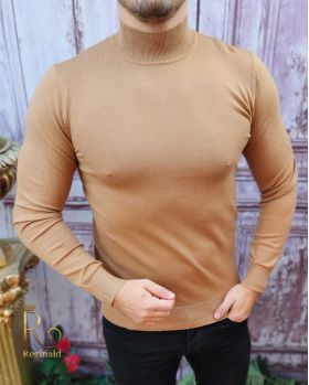 Helanca / Maleta de bărbați, Slim Fit, Cappuccino – BZ247