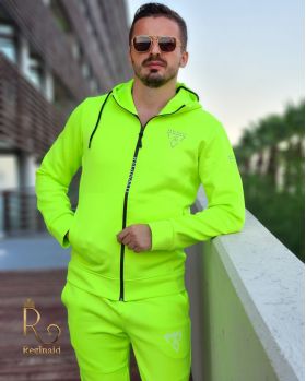 Trening sport de bărbați verde neon - Colectia Reginald - TG170