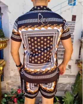 Compleu de vara, Cămașă + Pantalon scurt, Reginald - CMP106