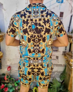 Compleu de vara, Cămașă + Pantalon scurt, Reginald - CMP103