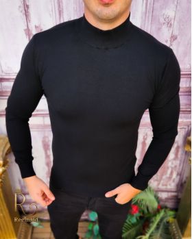 Helanca /Maleta de bărbați, Slim Fit, Neagra – BZ225