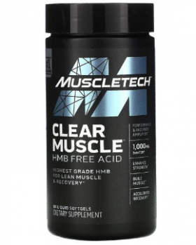 Muscletech Clear Muscle 84 liquid softgels