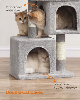 Ansamblu de joaca pisici / arbore pentru pisici, Feandrea Cat Tower S, 40 x 30 x 65 cm