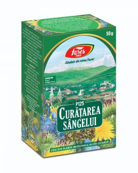 Ceai curatarea sangelui P125, 50g, Fares