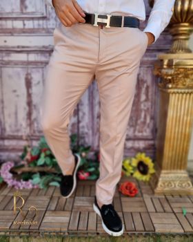 Pantaloni eleganți de bărbați, Slim Fit si Conici - PN700