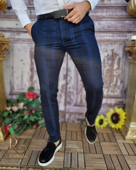 Pantaloni eleganți de bărbați, Slim Fit si Conici - PN650