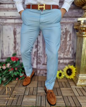 Pantaloni eleganți de bărbați, Slim Fit si Conici - PN651