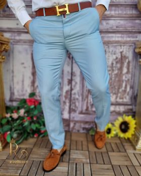 Pantaloni eleganți de bărbați, Slim Fit si Conici - PN651