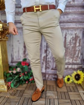 Pantaloni eleganți de bărbați, Slim Fit si Conici - PN643