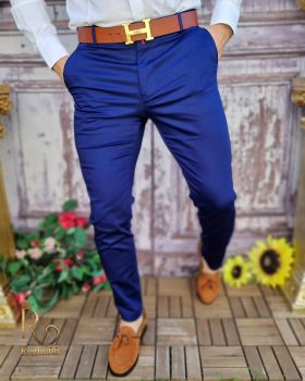 Pantaloni eleganți de bărbați, Slim Fit si Conici - PN642