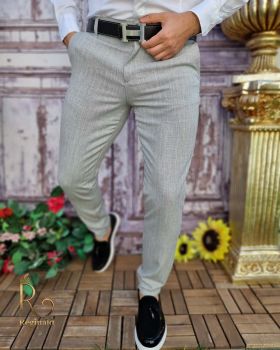 Pantaloni eleganți de bărbați, Slim Fit si Conici - PN657