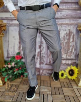 Pantaloni eleganți de bărbați, fara tiv,Slim Fit si Conici - PN654