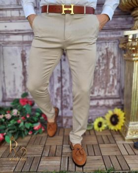 Pantaloni eleganți de bărbați, Slim Fit si Conici - PN643