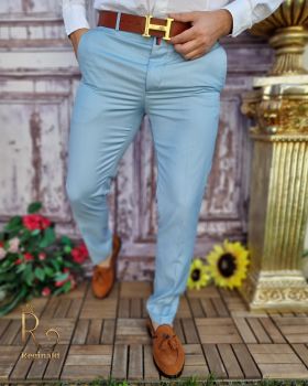 Pantaloni eleganți de bărbați, Slim Fit si Conici - PN651