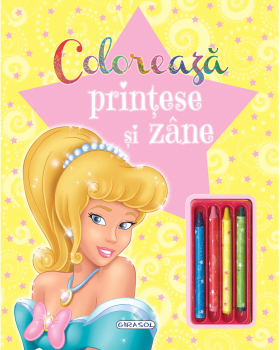 Coloreaza printese si zane | 