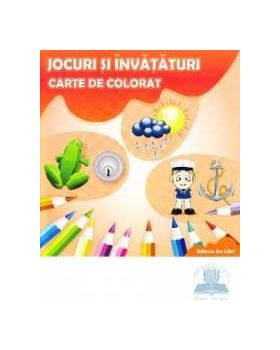 Jocuri si invataturi Carte de colorat