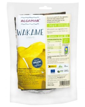 Alge Wakame, eco-bio, 50g - Algamar