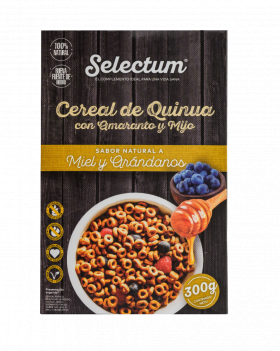 Cereale de quinoa cu amarant si mei, 300g, Selectum