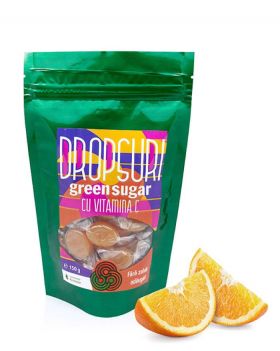 DROPSURI GREEN SUGAR SI VITAMINA C 150g, Remedia