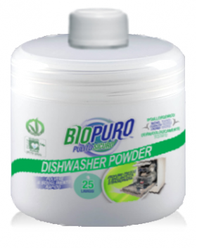 Detergent hipoalergen praf eco-bio pentru masina de spalat vase 500g - Biopuro