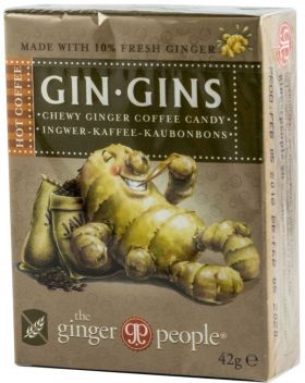 Bomboane moi cu ghimbir si cafea, 42g Gin Gins