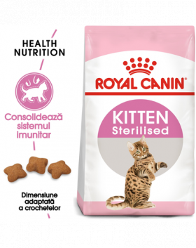 Royal Canin Kitten Sterilised hrana uscata pisica sterilizata junior, 2 kg