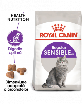 Royal Canin Sensible Adult hrana uscata pisica pentru digestie optima, 10 kg