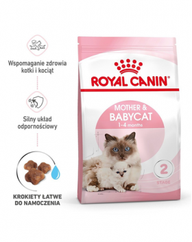 Royal Canin Mother &amp; BabyCat hrana uscata pisica mama si puii pana la 4 luni 400 g