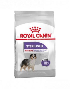 Royal Canin Medium Sterilised Adult hrana uscata caine sterilizat, 3 kg