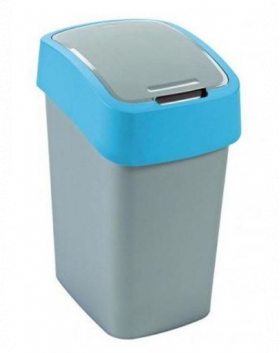 CURVER Cos de gunoi &quot;FLIP BIN&quot; 25 L argintiu/albastru