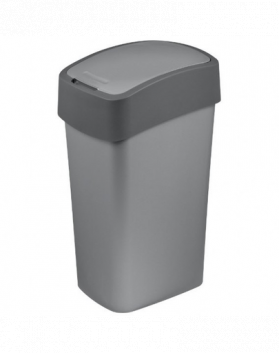 CURVER Coș de gunoi FLIP BIN 45 L argintiu/grafit