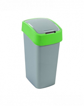 CURVER Coș de gunoi FLIP BIN 45 L argintiu/verde