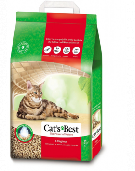 JRS Cat's Best Eco Plus Asternut natural din lemn pentru litiera 7 L (3 kg)