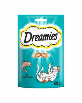 DREAMIES recompense pisici, cu somon 6x60 g